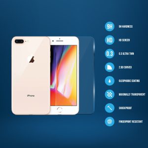 iPhone 8 Plus tempered glass protector