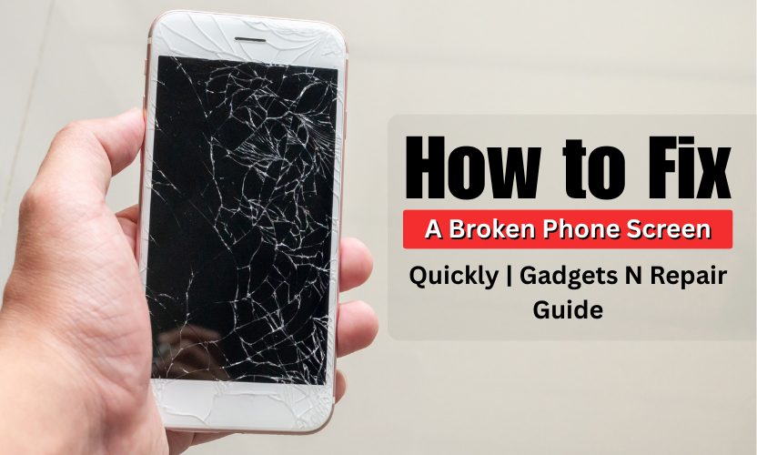 how to fix a broken phone screen
