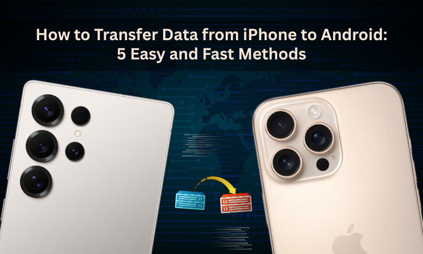 iPhone to Android data transfer