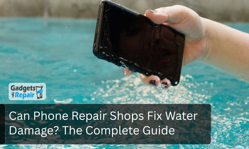Can phone repair shops fix water damage?