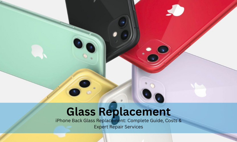 iPhone back glass replacement