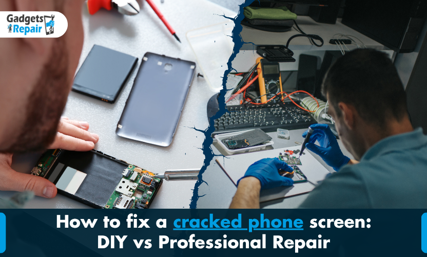 How to fix a cracked phone screen