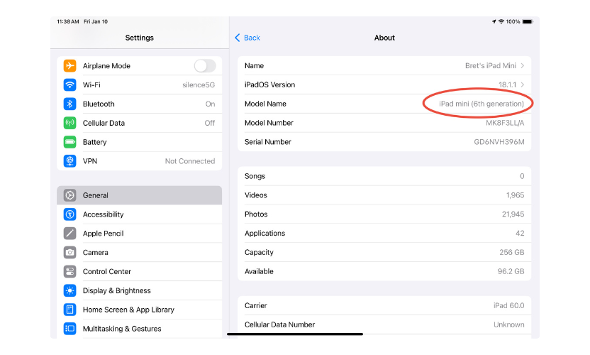How to Identify My iPad Model
