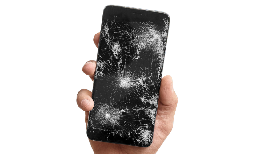 How to fix a cracked phone screen