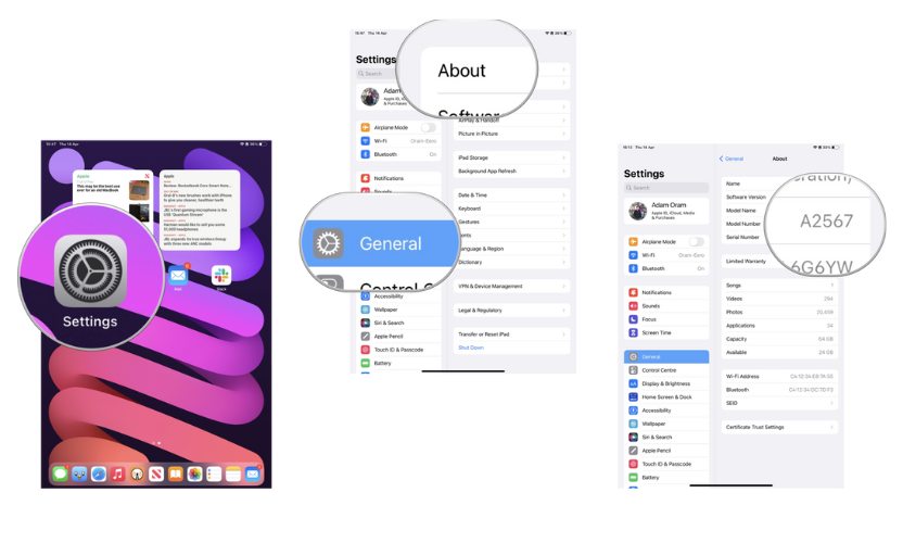 How to Identify My iPad Model