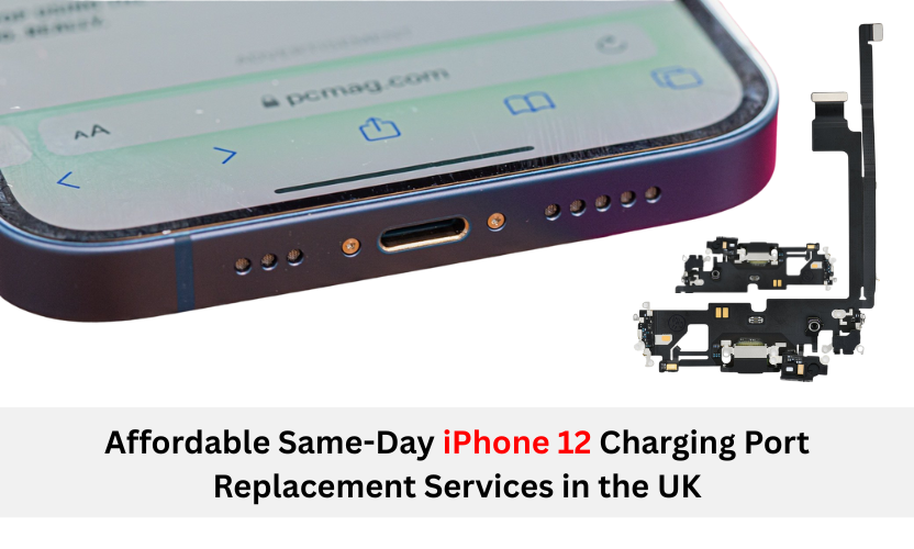 iPhone 12 charging port replacement