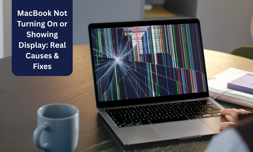 macbook not turning on or showing display