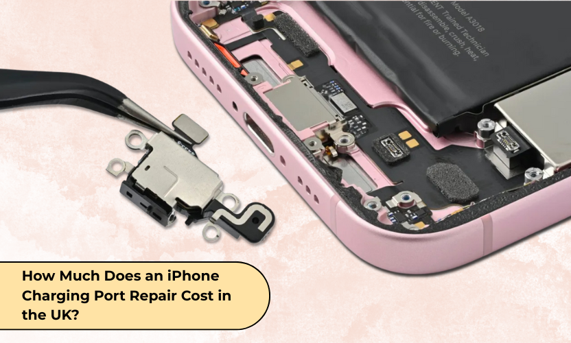 iPhone charging port repair cost UK