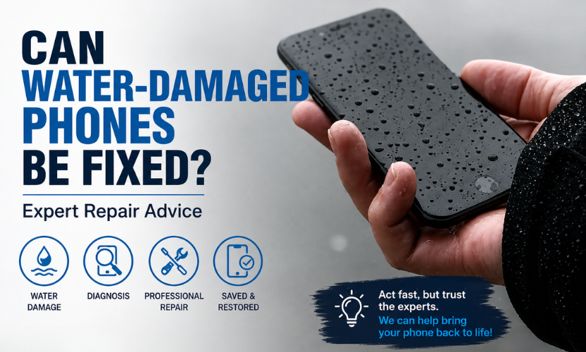 water-damaged phones fixed