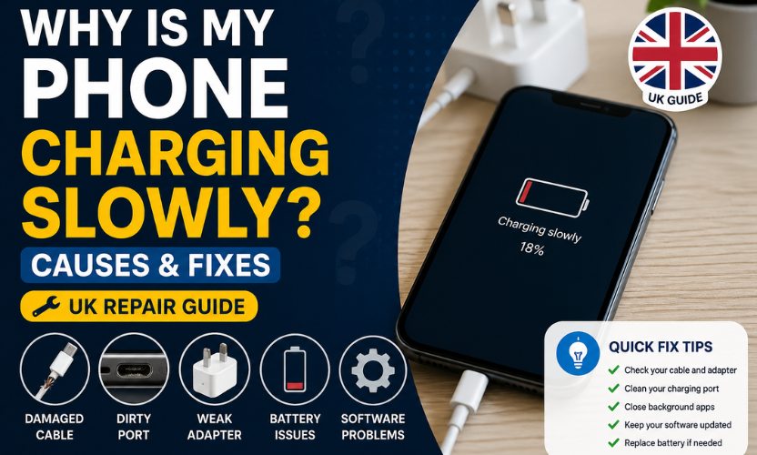 phone charging slowly