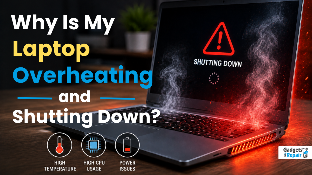 laptop overheating and shutting down