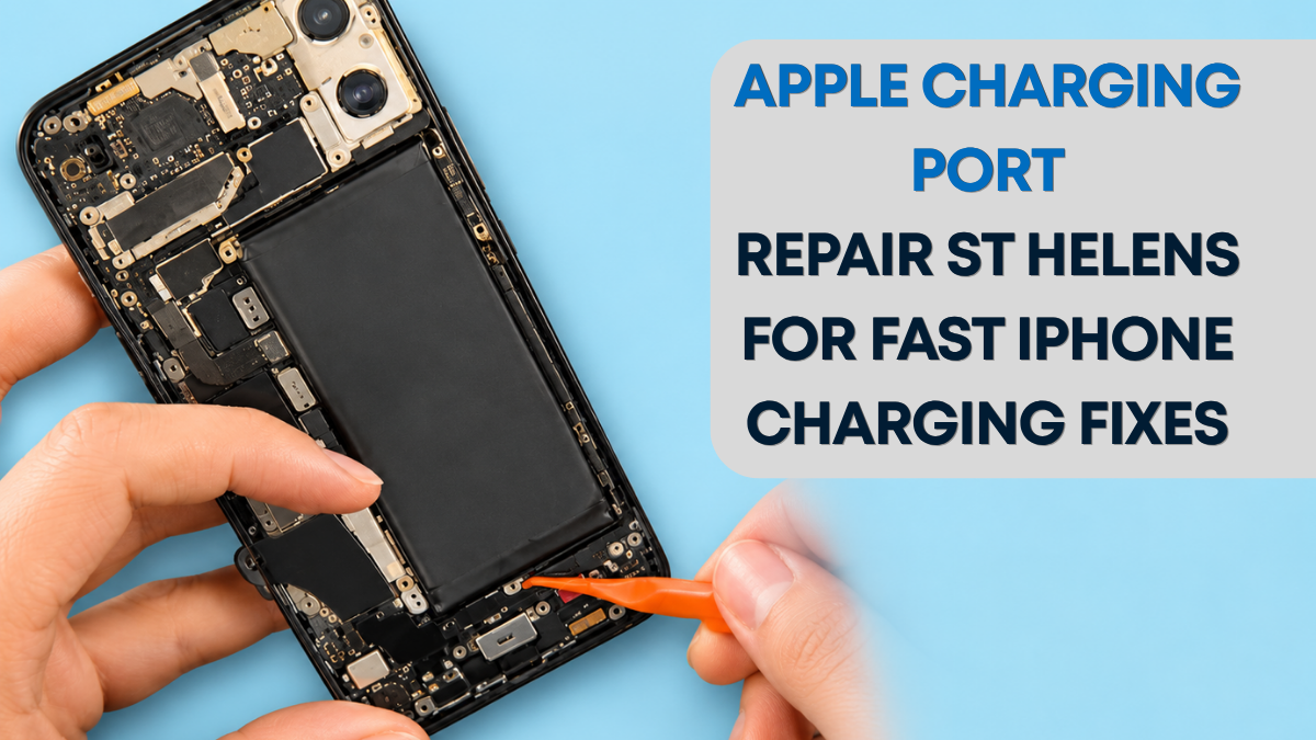 Apple charging port repair St Helens