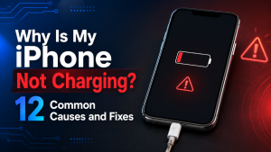 why is my iPhone not charging