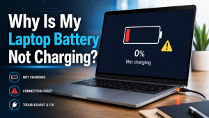 laptop battery not charging