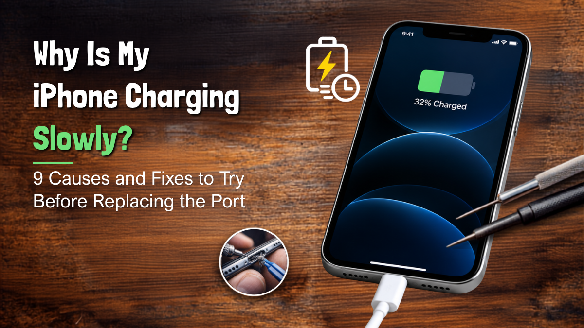 iPhone charging slowly