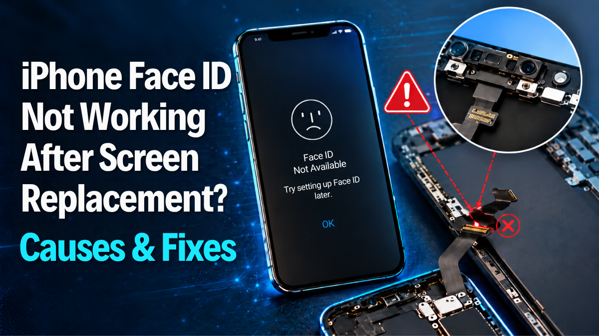 Face ID not working after screen replacement