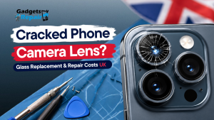 cracked phone camera lens