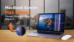lines on MacBook screen