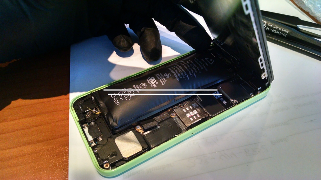 swollen phone battery